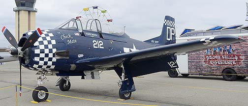 North American T-28A Trojan N212DP Check Mate, May 14, 2011